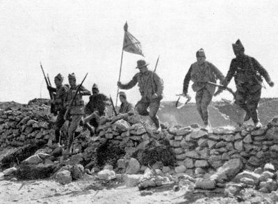 Legionarios en el Rif en 1920